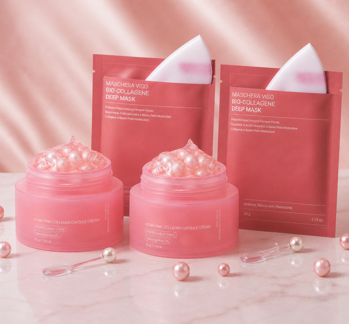 Gel With Collagen Capsules