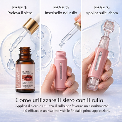 Siero Labbra all’Acido Ialuronico – Effetto Rimpolpante