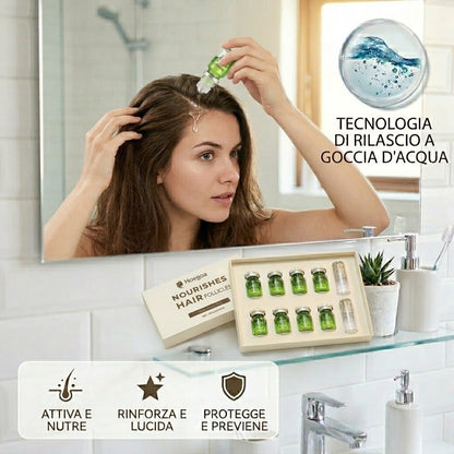 Kit 8 Fiale Anticaduta Hoegoa — Nutre, Rinforza & Stimola la Ricrescita