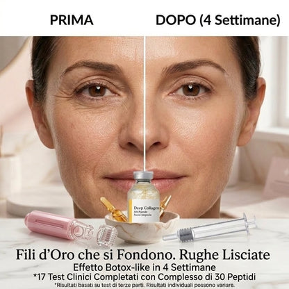 Kit Derma Roller + Siero Collagene — Lifting Viso Professionale a Casa