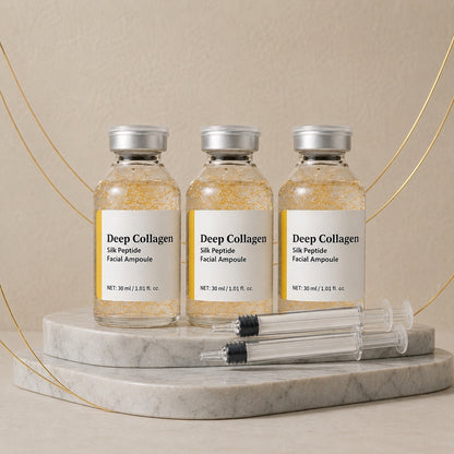 Siero Viso Deep Collagen Silk Peptide — Lifting, Rimpolpamento & Idratazione 72h