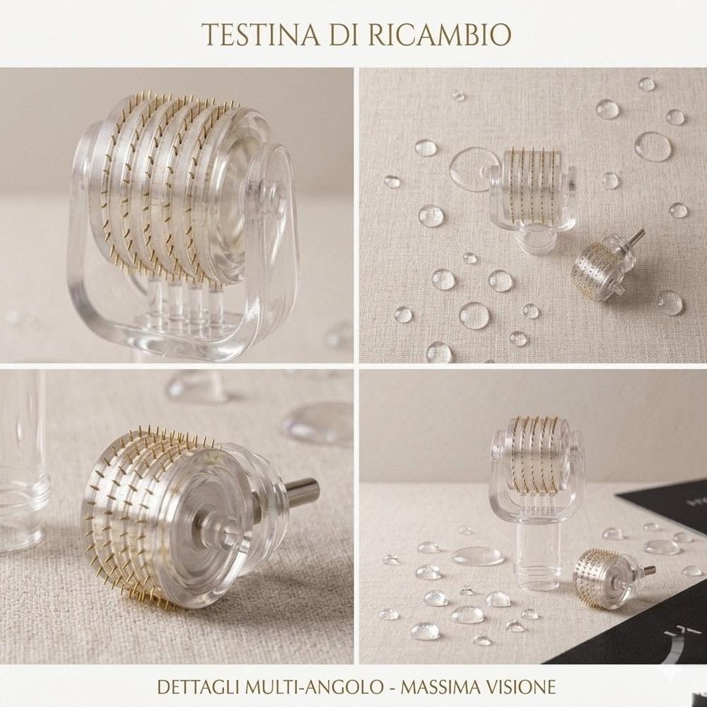 Testine di ricambio Roller Labbra Igiene e performance labbra-viso