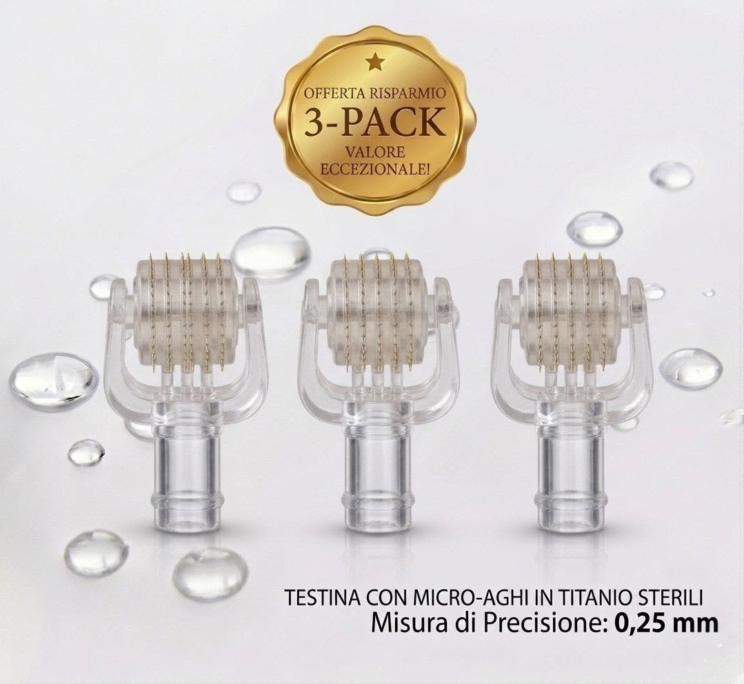 Testine di ricambio Roller Labbra Igiene e performance labbra-viso