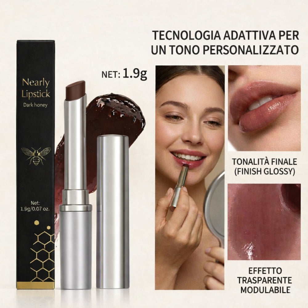 Dark Honey Almost Lipstick: La sfumatura universale che non ha bisogno di specchio